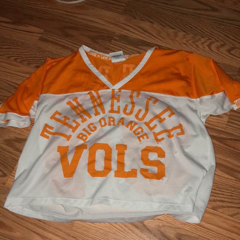 Tennessee Big Orange Vols Crop Top Jersey
